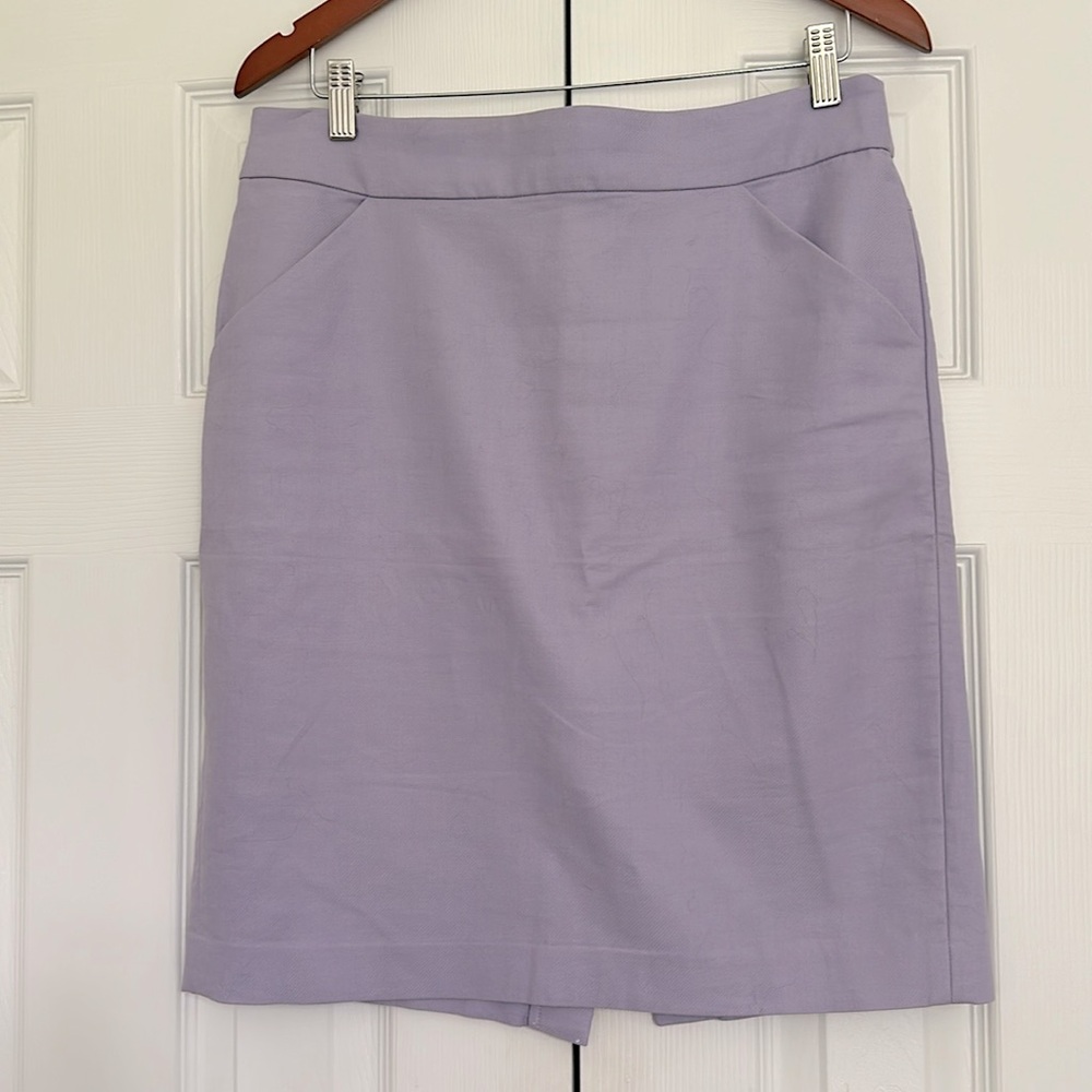 {J Crew} Lavendar Skirt